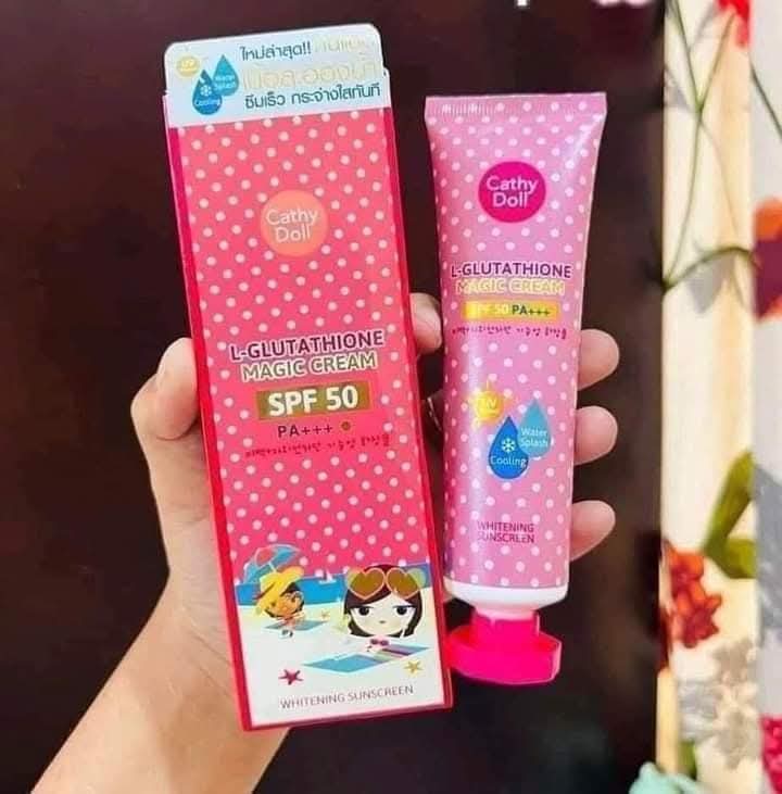 Cathy Doll Whitening Sunscreen SPF 50 – 60ml | সেরা সুরক্ষা ও উজ্জ্বলতার জন্য আদর্শ সানস্ক্রিন