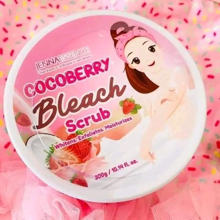 Coco Berry Bleaching Scrub – 300ml | Radiant Skin Brightening & Dark Spot Removal Scrub
