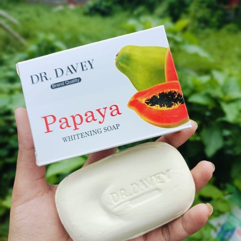 Dr Davey Papaya Beauty Soap with Vitamin A, C & E - 135gm