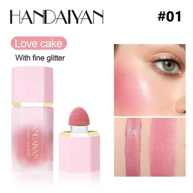 HANDAIYAN Liquid Blusher - Shade 01 LOVE CAKE