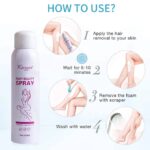 Kingyes Silky Beauty Painless Hair Removal Spray For Men & Women 150ML - Hair Removal