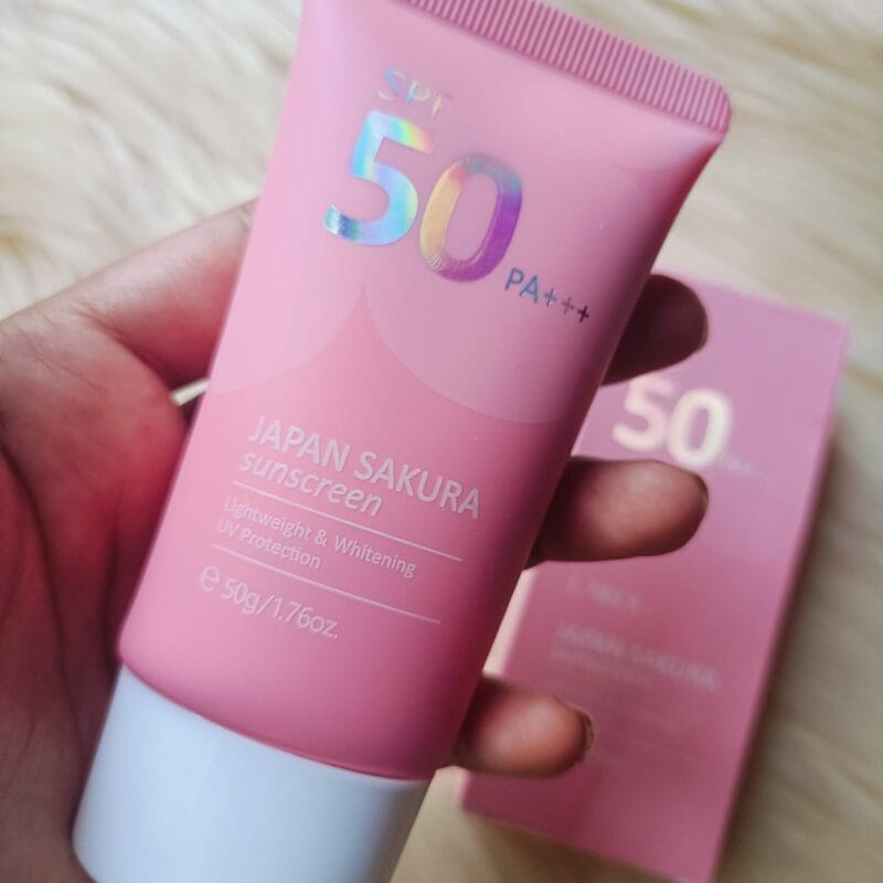 Laikou Japan Sakura Face Sunscreen SPF50 PA+++