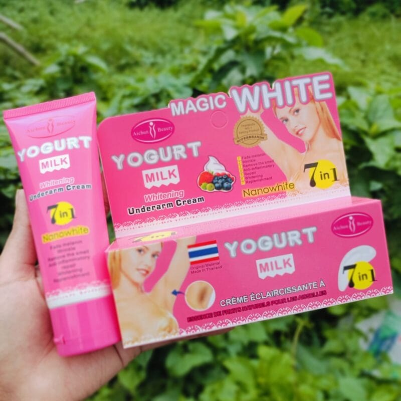 YOGURT Milk Underarm Cream - 80g | Brighten and Smoothen Underarm