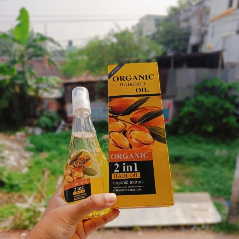 Organic Hair Fall Oil - 200ml | Stop Hair Fall Naturally