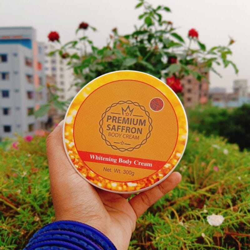 Premium Saffron Body Cream 300gm – আপনার ত্বকের উজ্জ্বলতার সেরা সমাধান