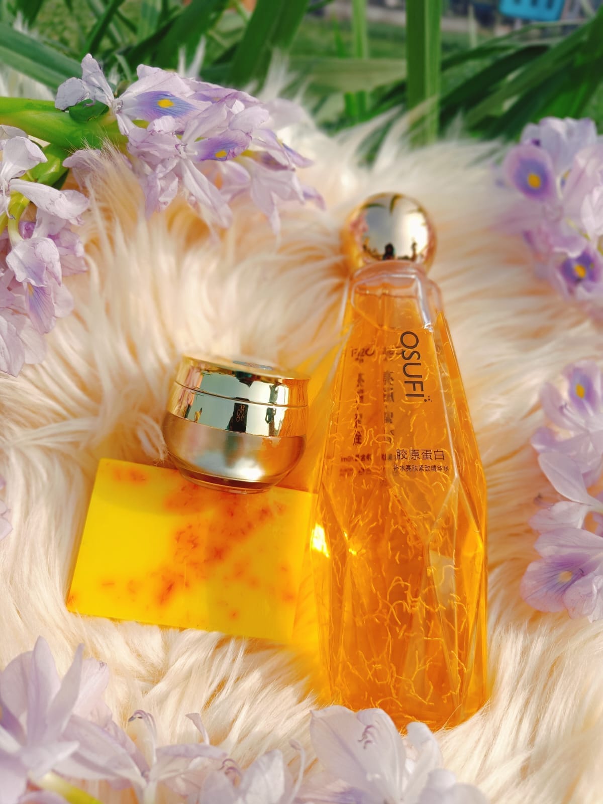 OSFi serum + OSFi night cream + Saffron soap combo OSFi serum + OSFi night cream + Saffron soap combo
