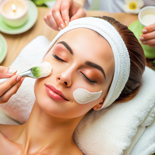 skin care woman